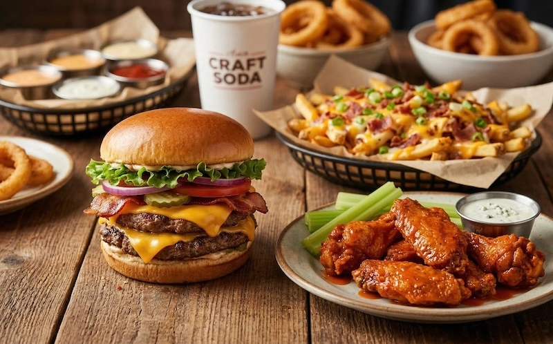 American Fast Casual POS restaurant