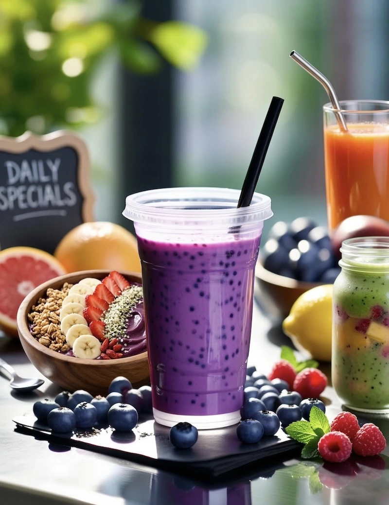 Juice & Smoothie Bar POS restaurant