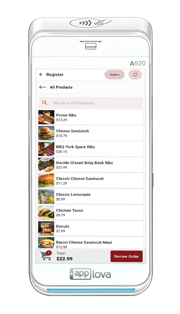 Mobile Order Ahead - Applova