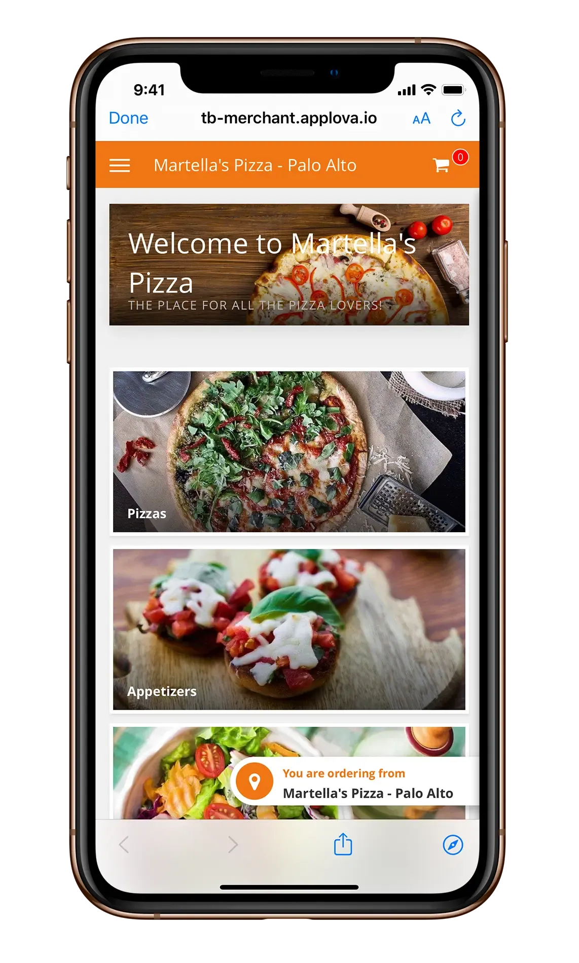 Applova-Web-Ordering