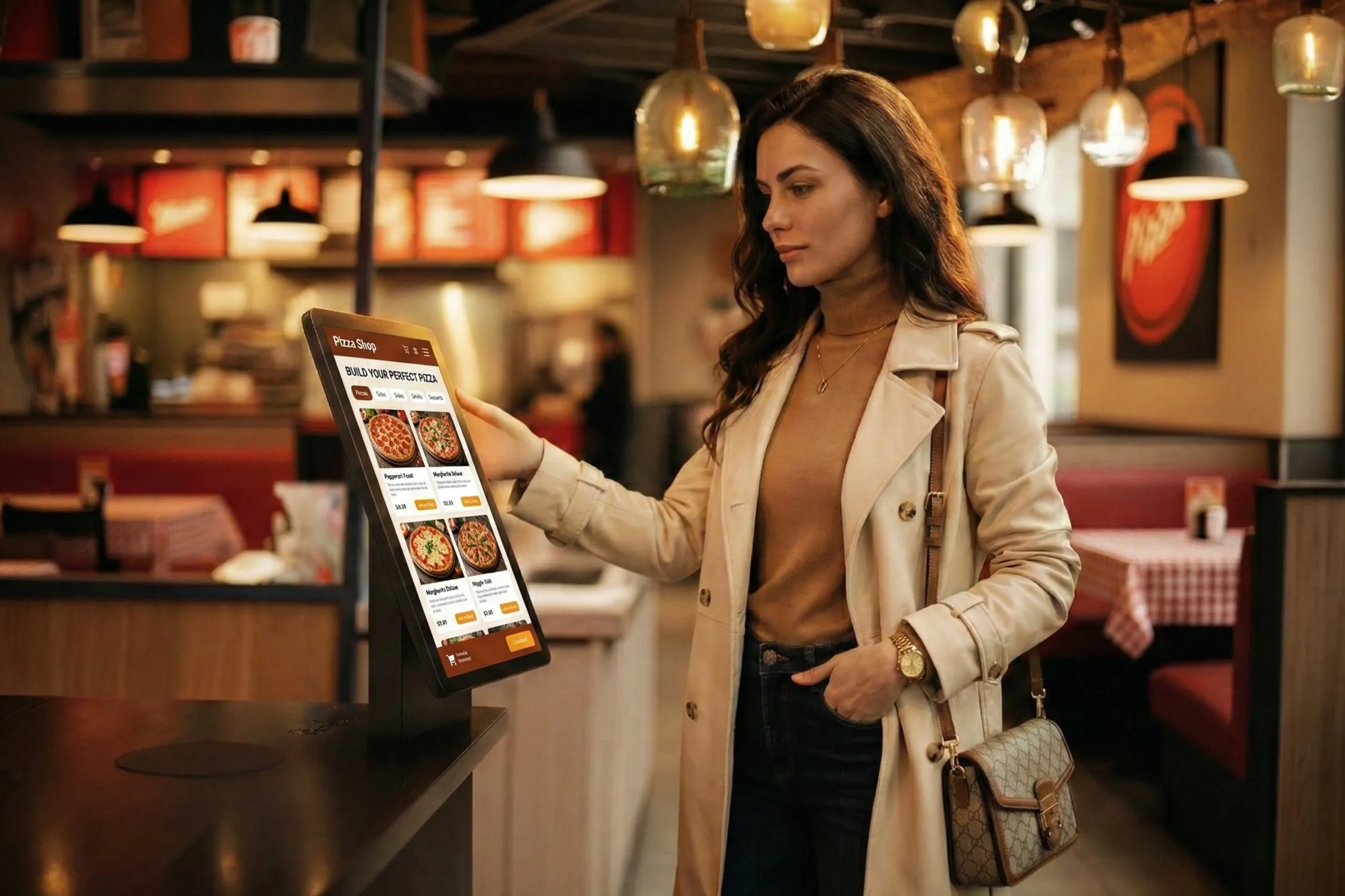 Self-Ordering Kiosk Solution for Pizzerias