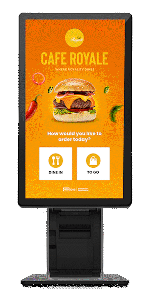 Self-Ordering Kiosk UI