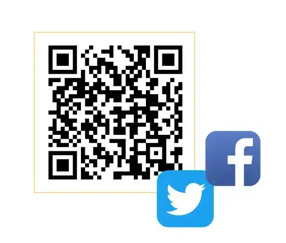 Download QR Code menu card or share on web