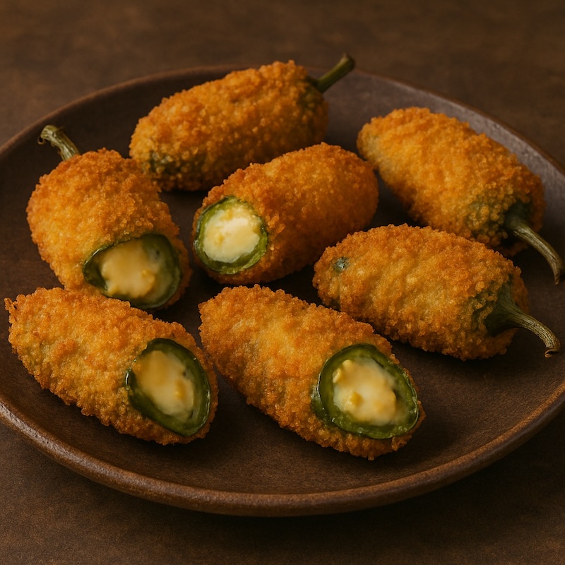 Fire Roasted Jalapeño Poppers (6pc)