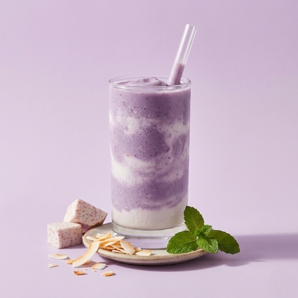 Taro Coconut Smoothie